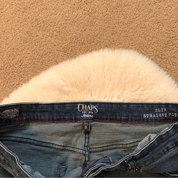 New! Chaps straight leg jeans - Picture 2 of 3